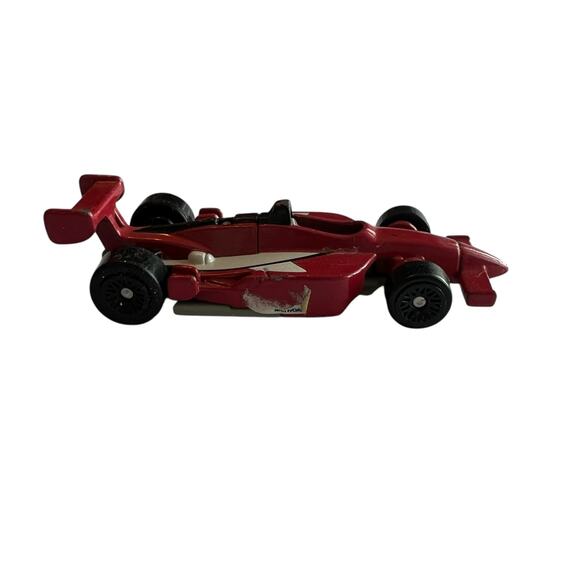 1999 Hot Wheels McDonald's Promotional F1 Racing Car Burgundy Formula One - Picture 3 of 7